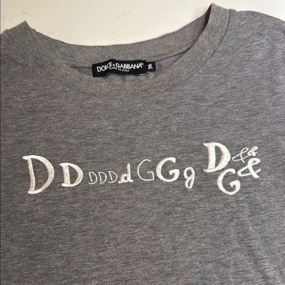 Gray Short Sleeve T-Shirt